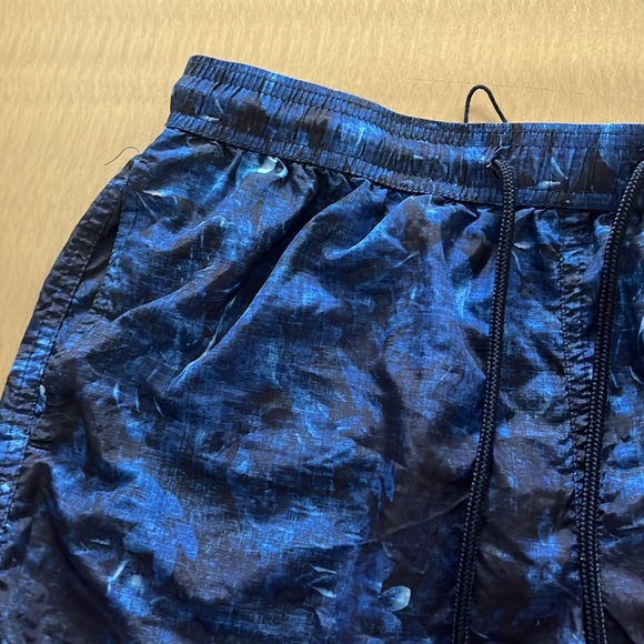 Blue Jared Lang Swim Trunks - Picture 2 of 5
